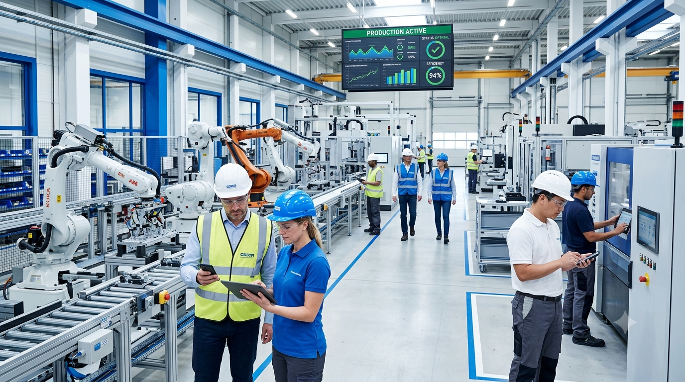 Manufacturing workforce management software