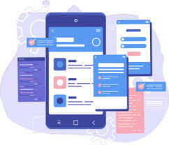  iOS and Android Mobile App Development Dashboard UI